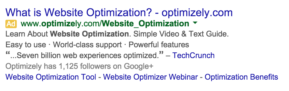 Optimizely Ad (Website Optimization)