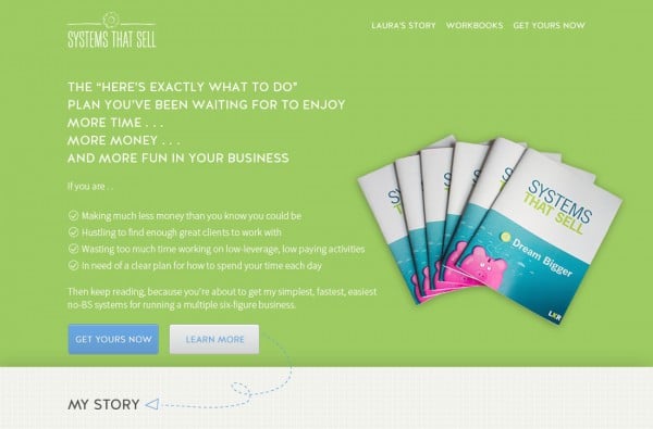 cool landing pages