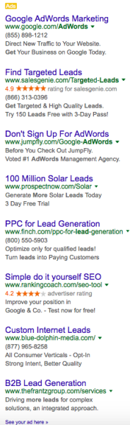 landing page conversions