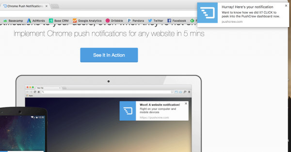push retargeting