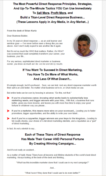 effective landing page copy