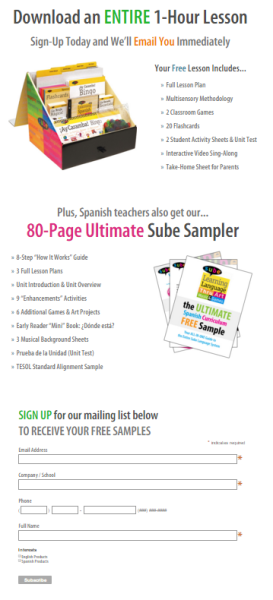 good landing page copy