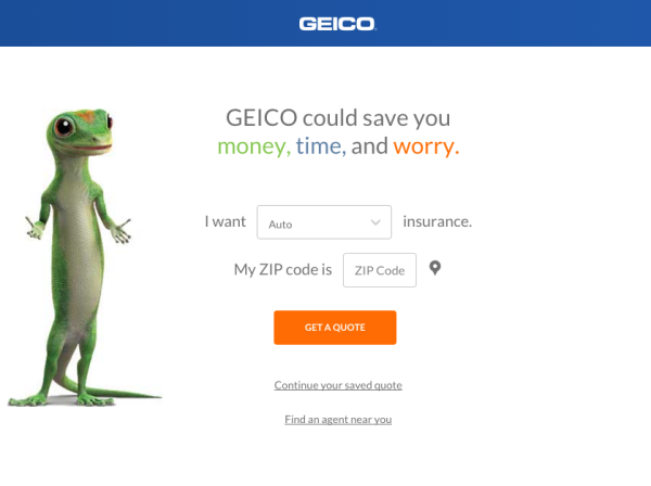 landing page contact form example