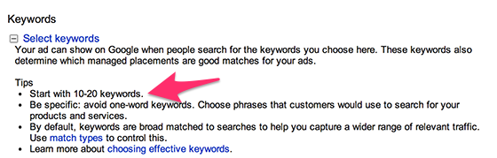 adwords-keywords