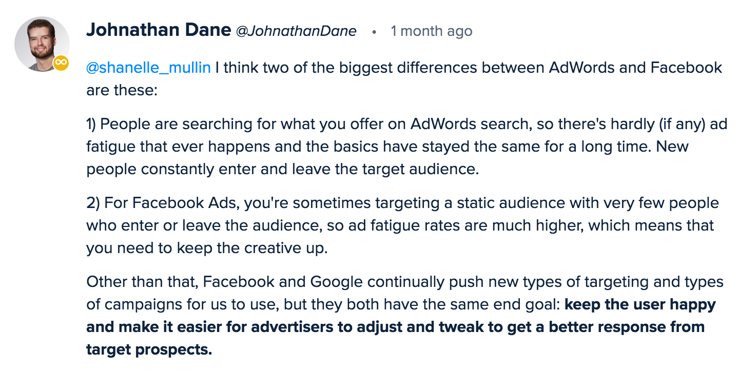 facebook inbound