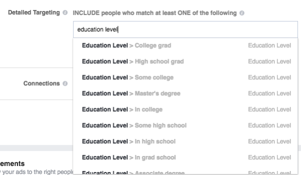 target-education-level-in-facebook