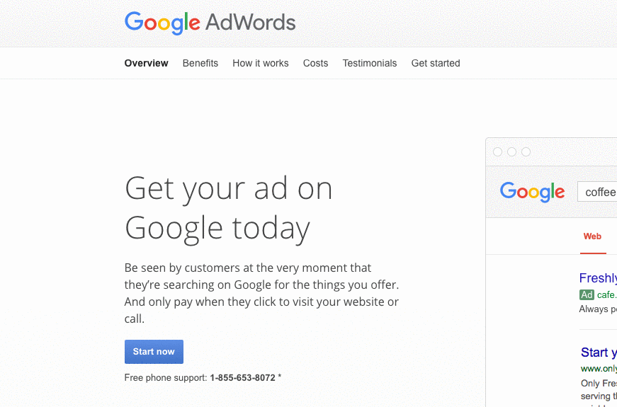 Google AdWords account