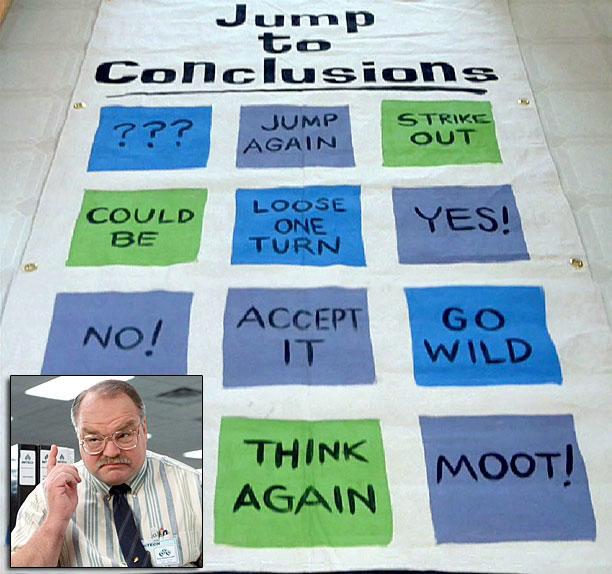 JUMP TO CONCLUSIONS MAT
