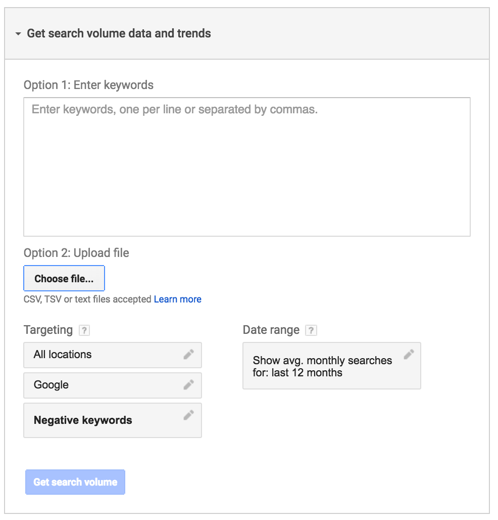 Google Keyword Planner Master Plan Tips Tricks Ideas