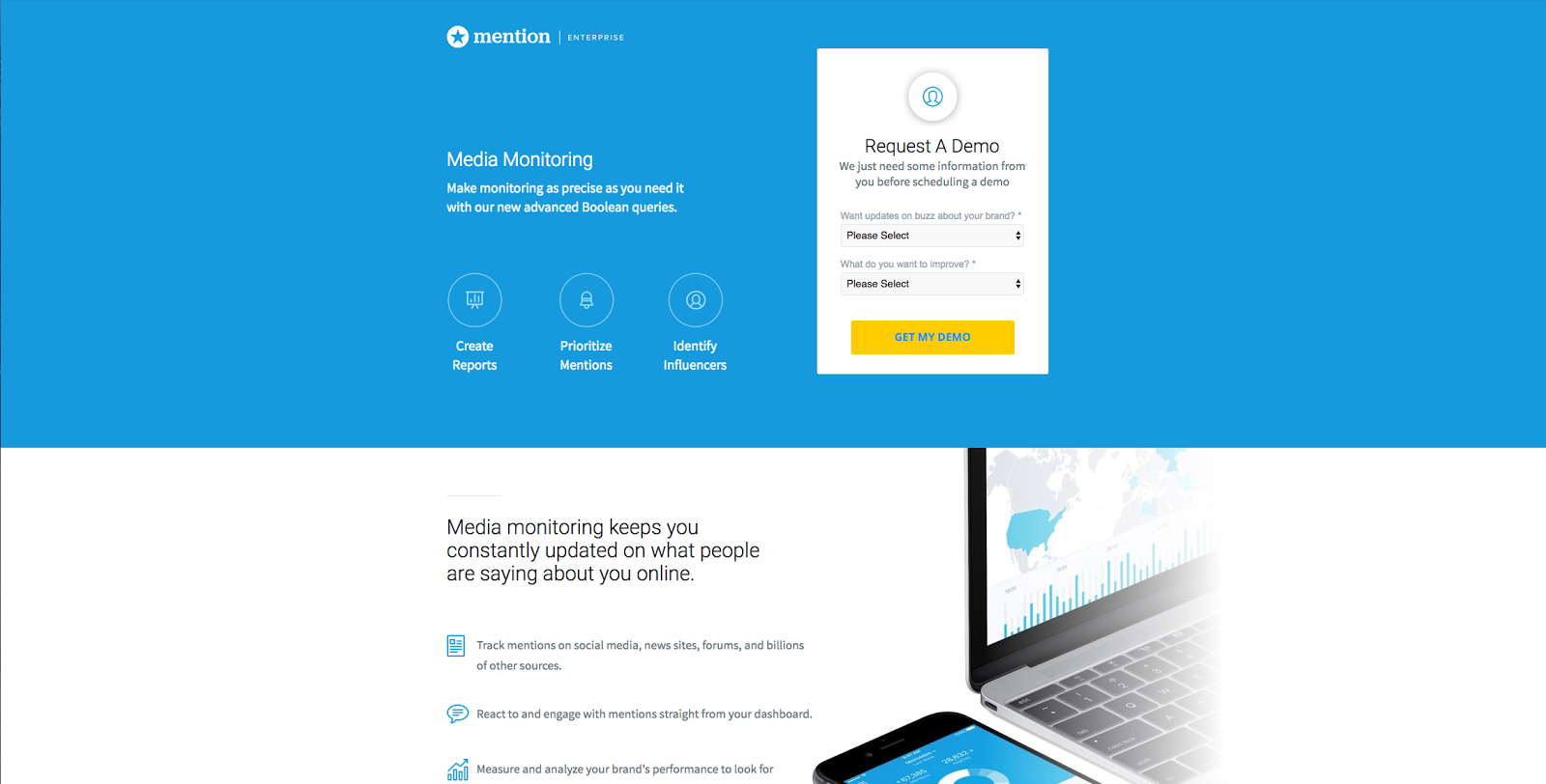 conversational landing page a