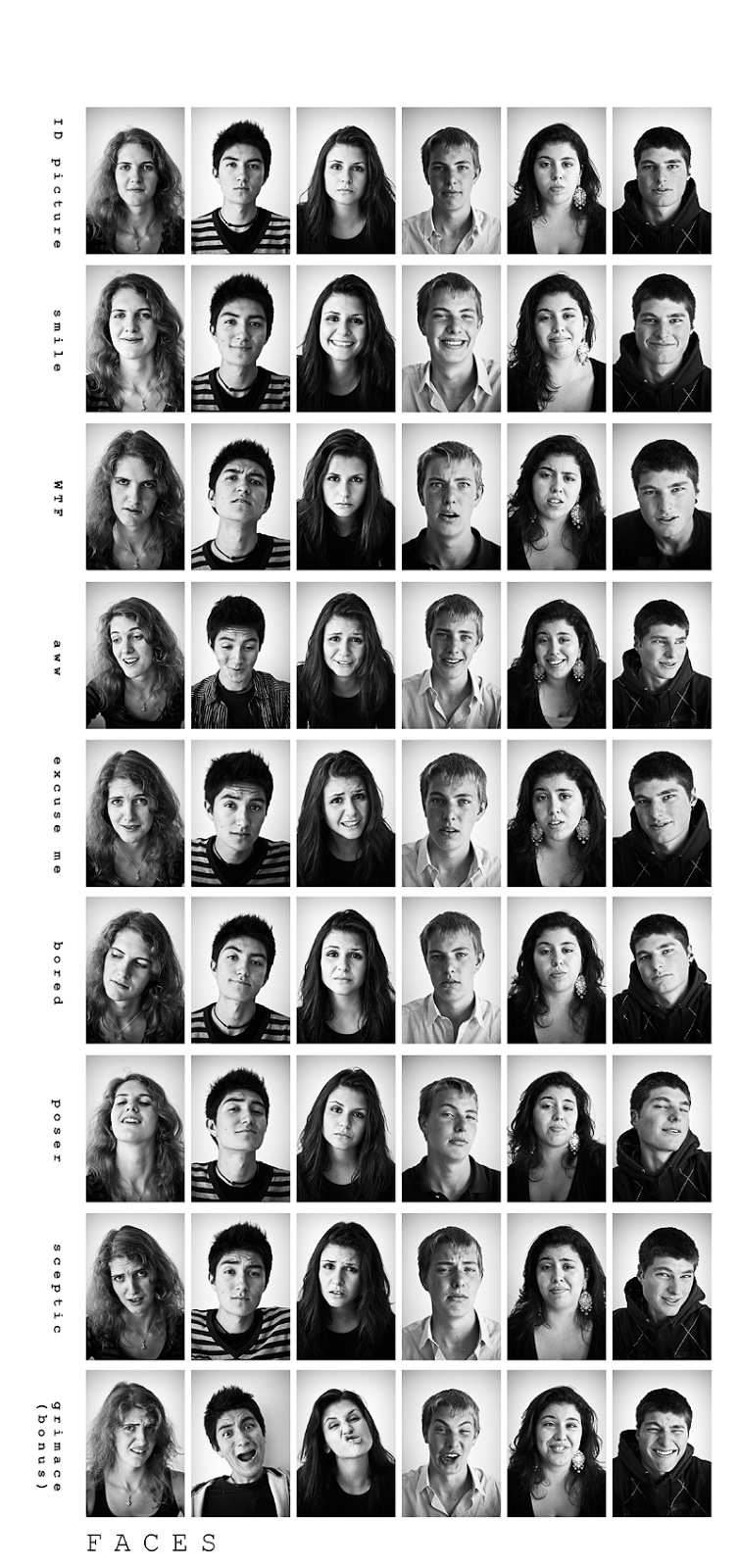 experiment facial expression
