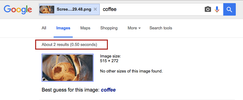 Pact coffee serp results