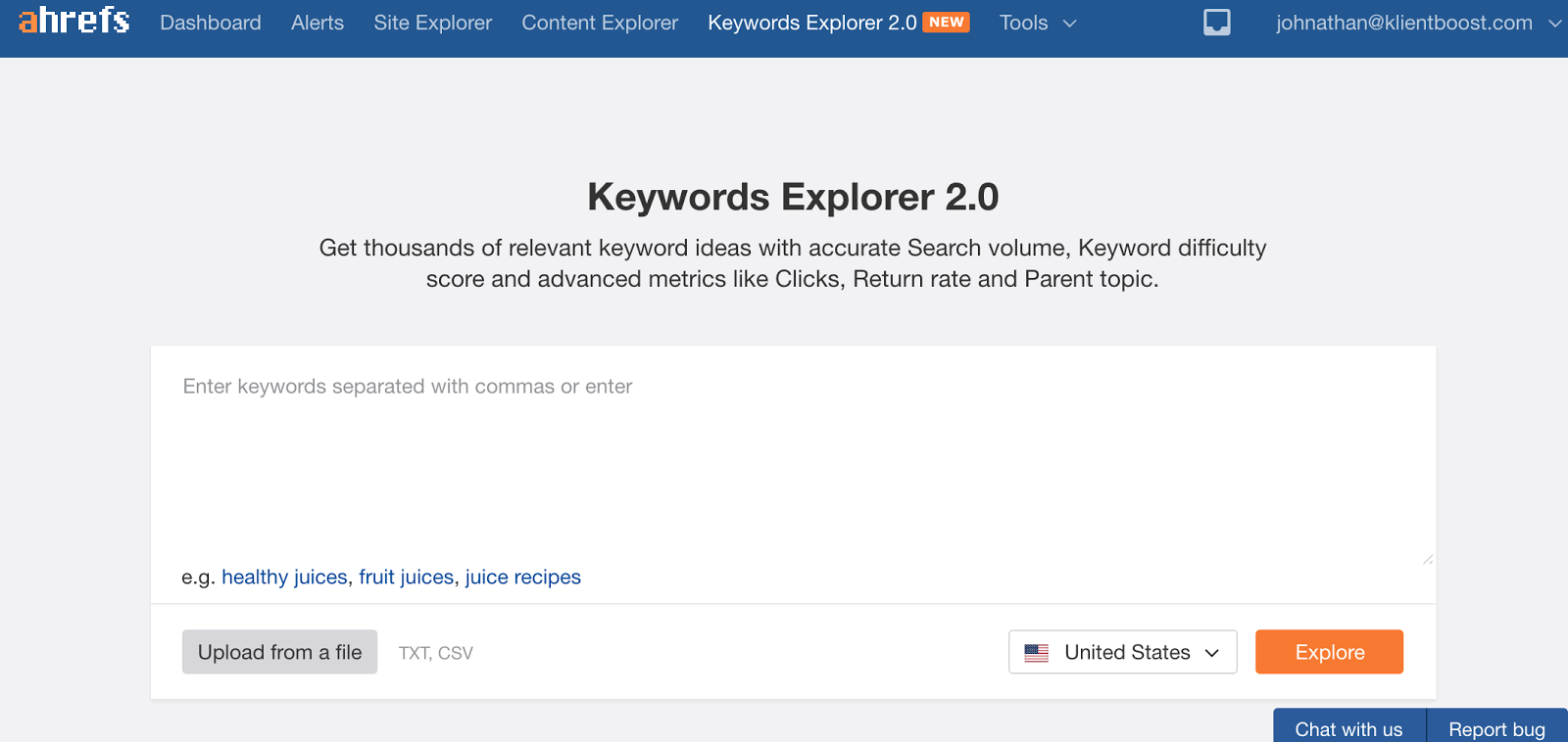 seo vs ppc keywords explorer 2.0