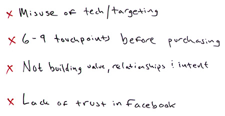 facebook advertising tips mistakes