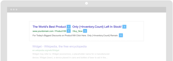 live inventory ad copy