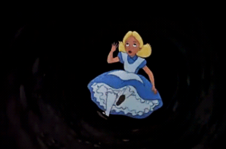 This must be how Alice felt.