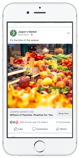facebook ad type brand awareness image ad 2