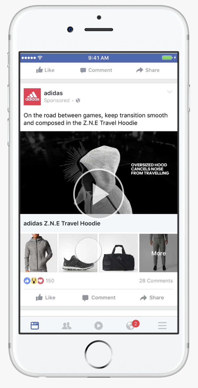 facebook ad type collection ad 2