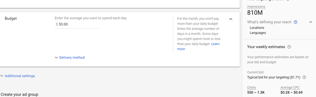 Google Ads Display Planner