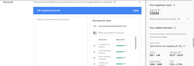 Google Ads Display Planner