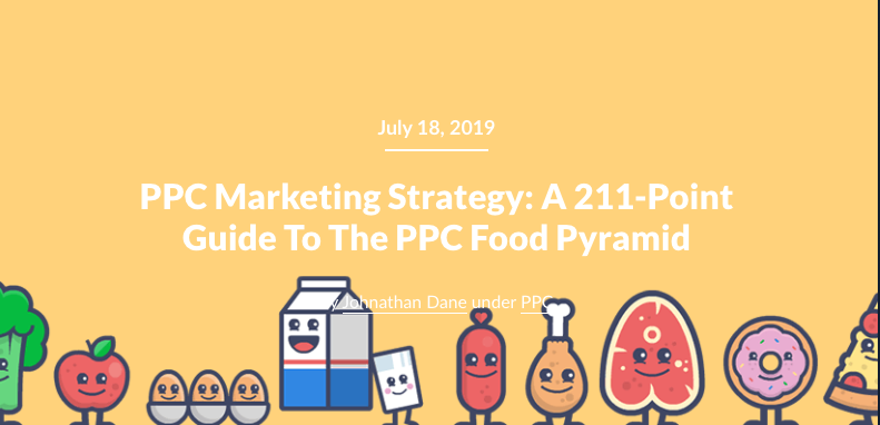 Featured image for a KlientBoost featured infographic blog post: 211 point guide to ppc strategies.