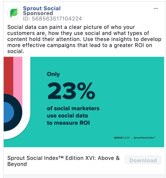 Sprout Social Download CTA