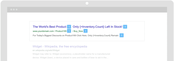 live inventory ad copy