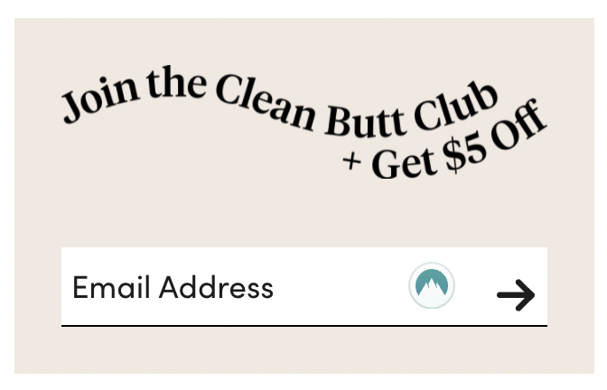 cro copywriting cta clean butt club