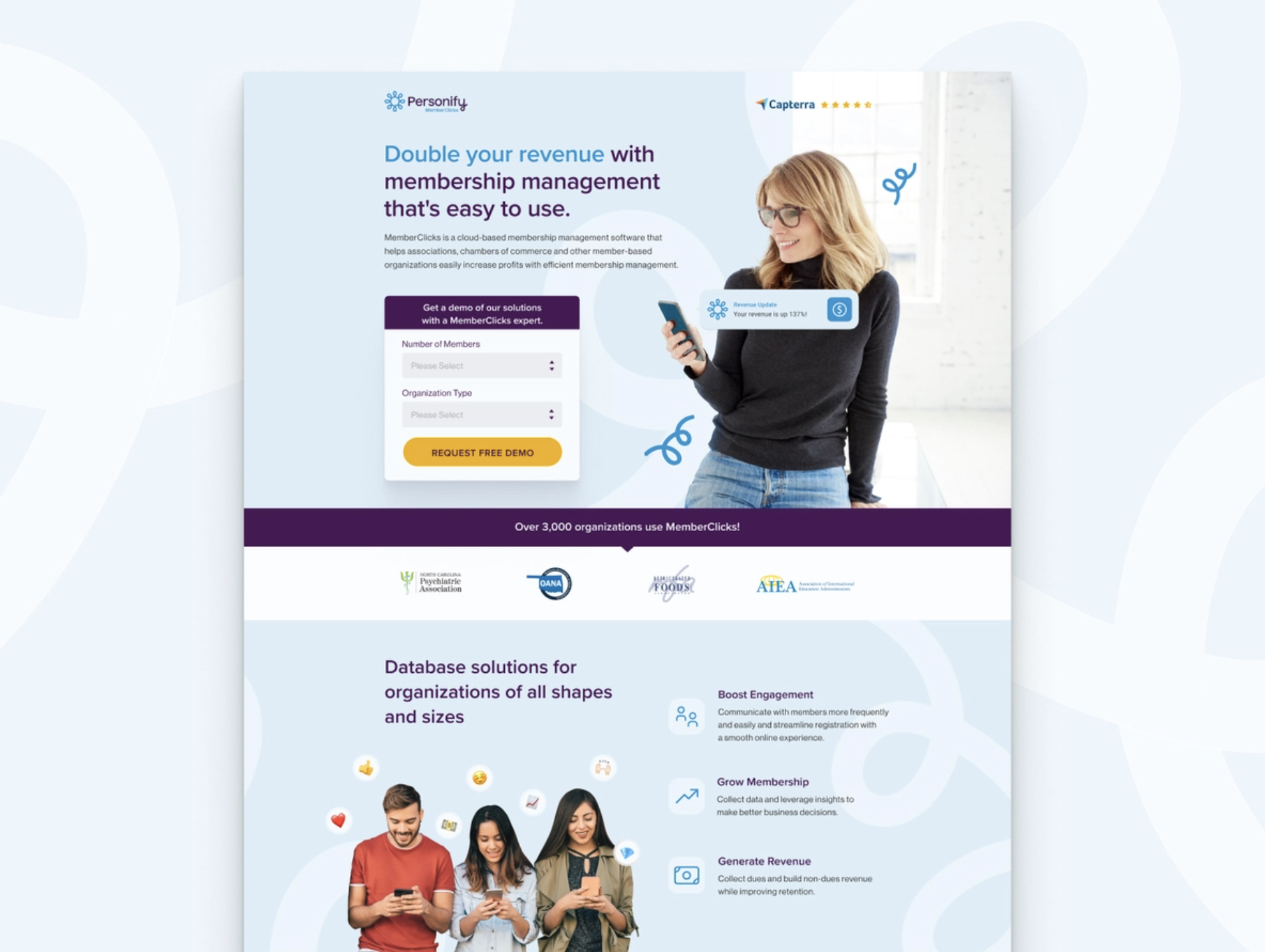 Personify Unbounce landing page