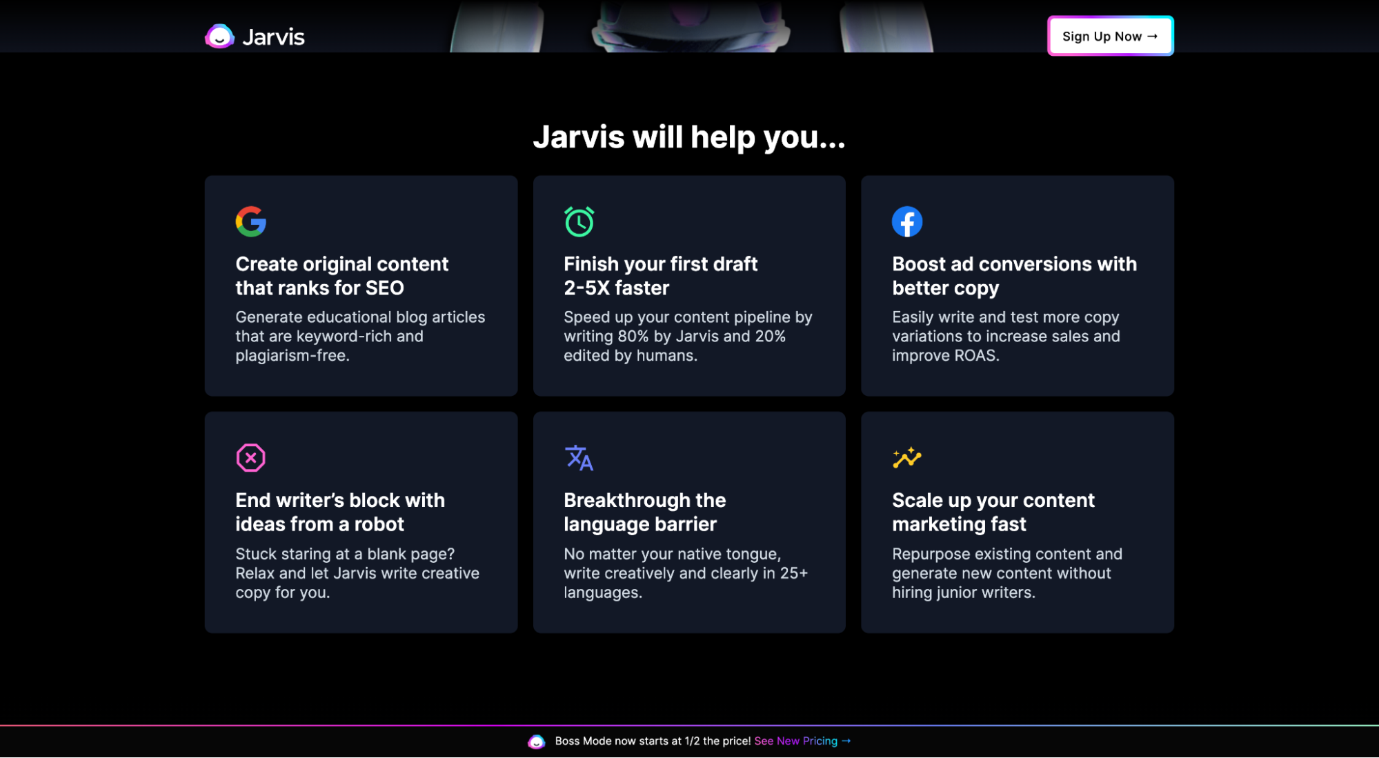 Jarvis’ benefits