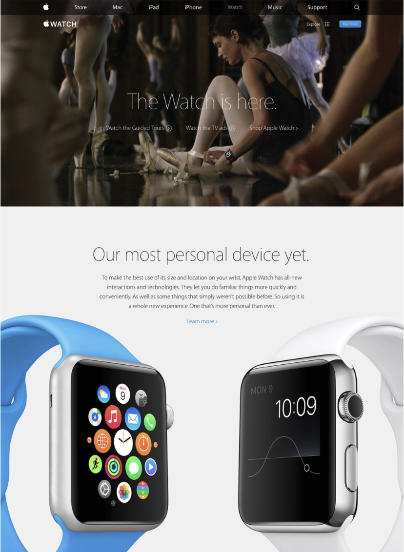 Apple Watch product images