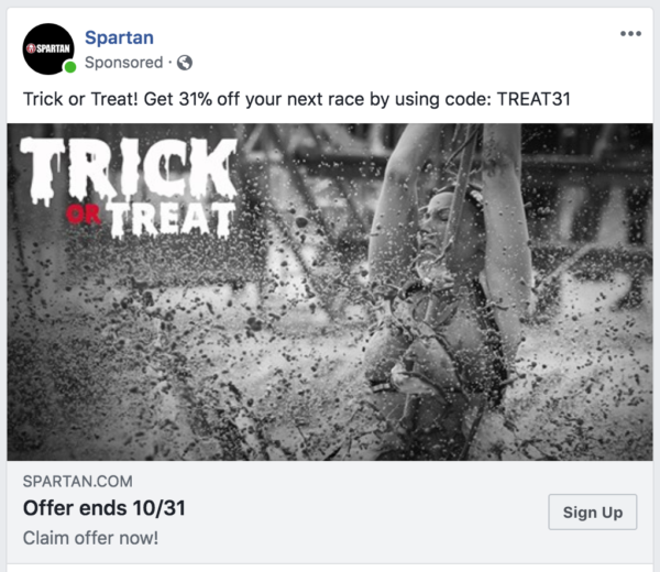 And yes, I did use this code to sign up for another race.