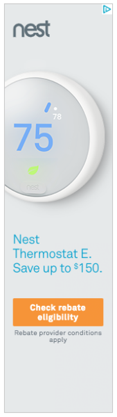 Nest banner ad example