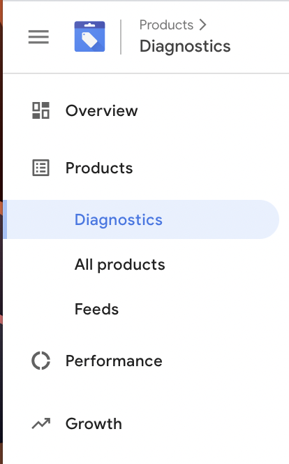 Google Merchant Center > Diagnostics > Request review