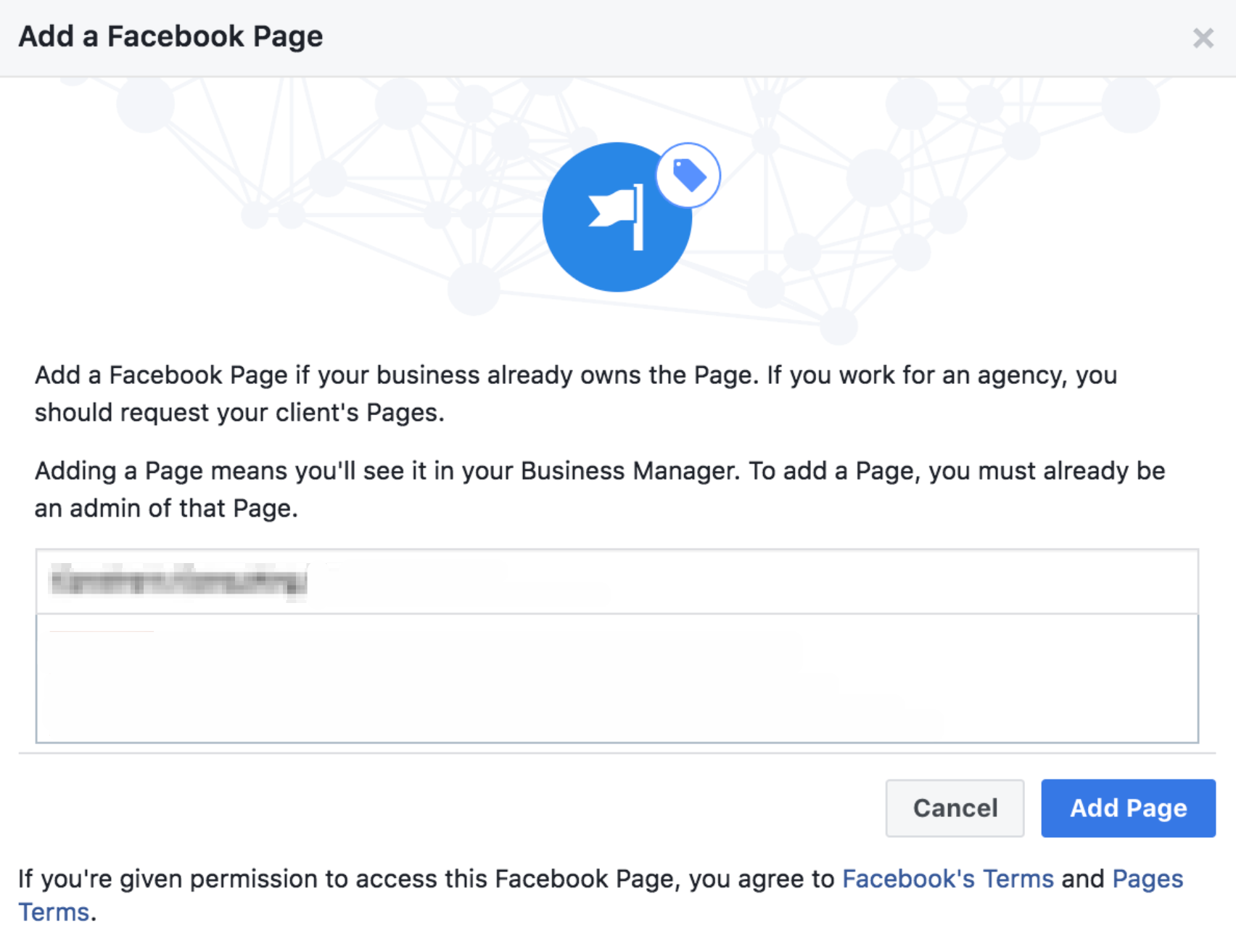 How to add a Facebook Page to the Business Manager