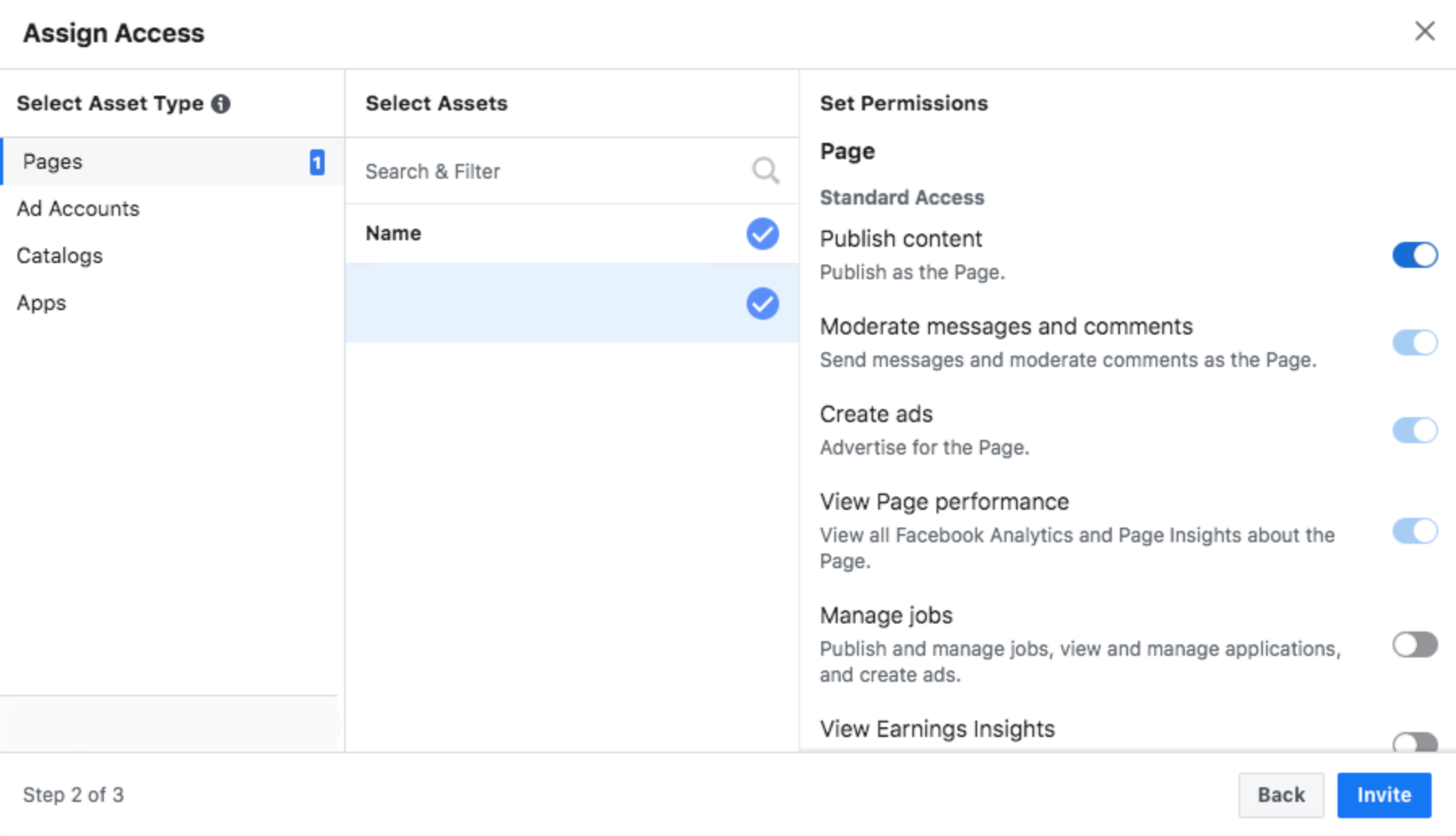 facebook business manager assign access