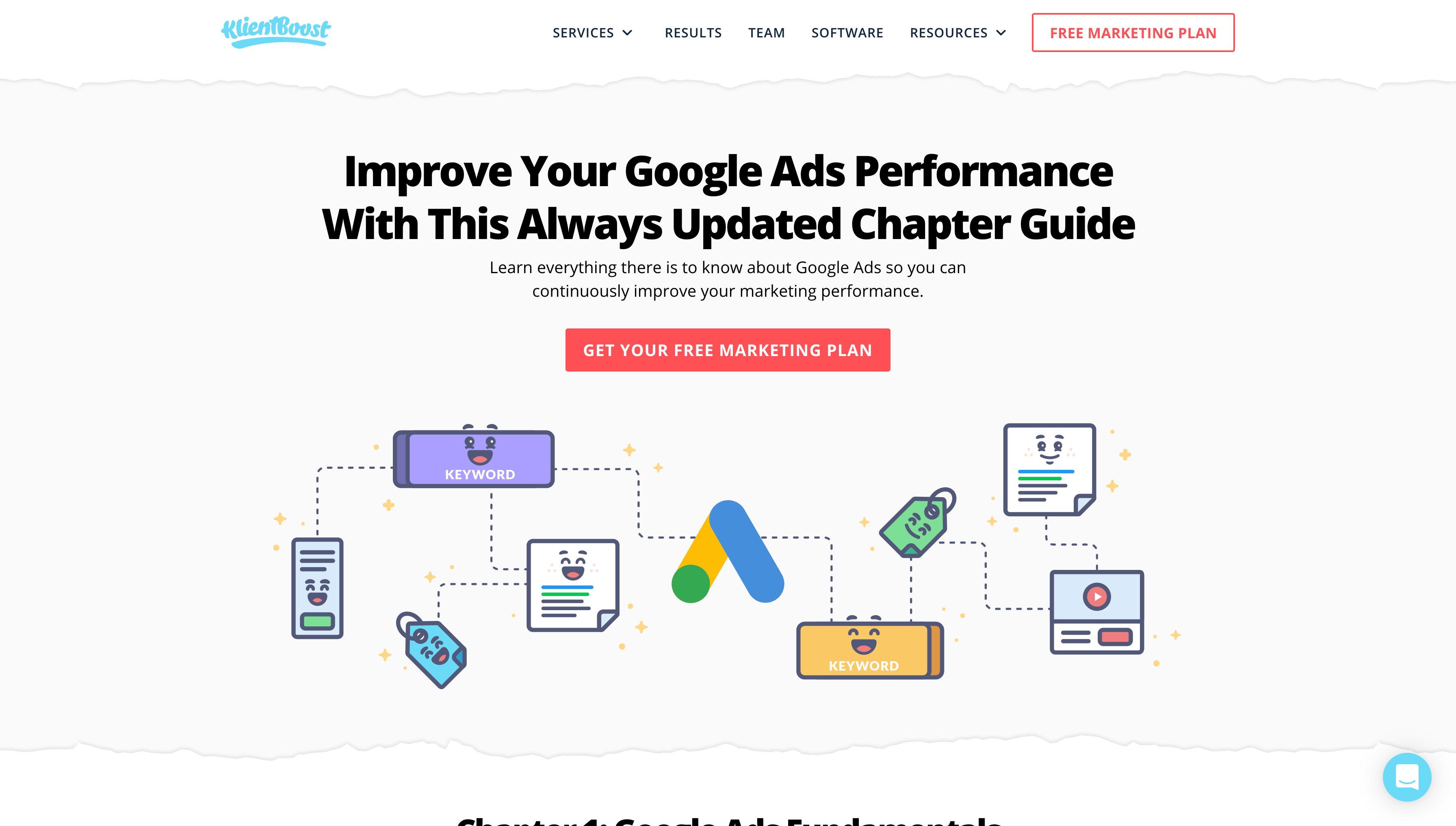 KlientBoost Google Ads hub