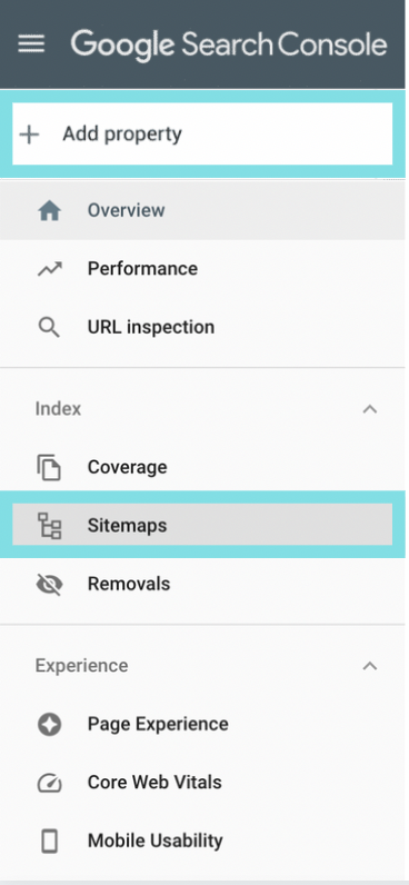 submit a sitemap