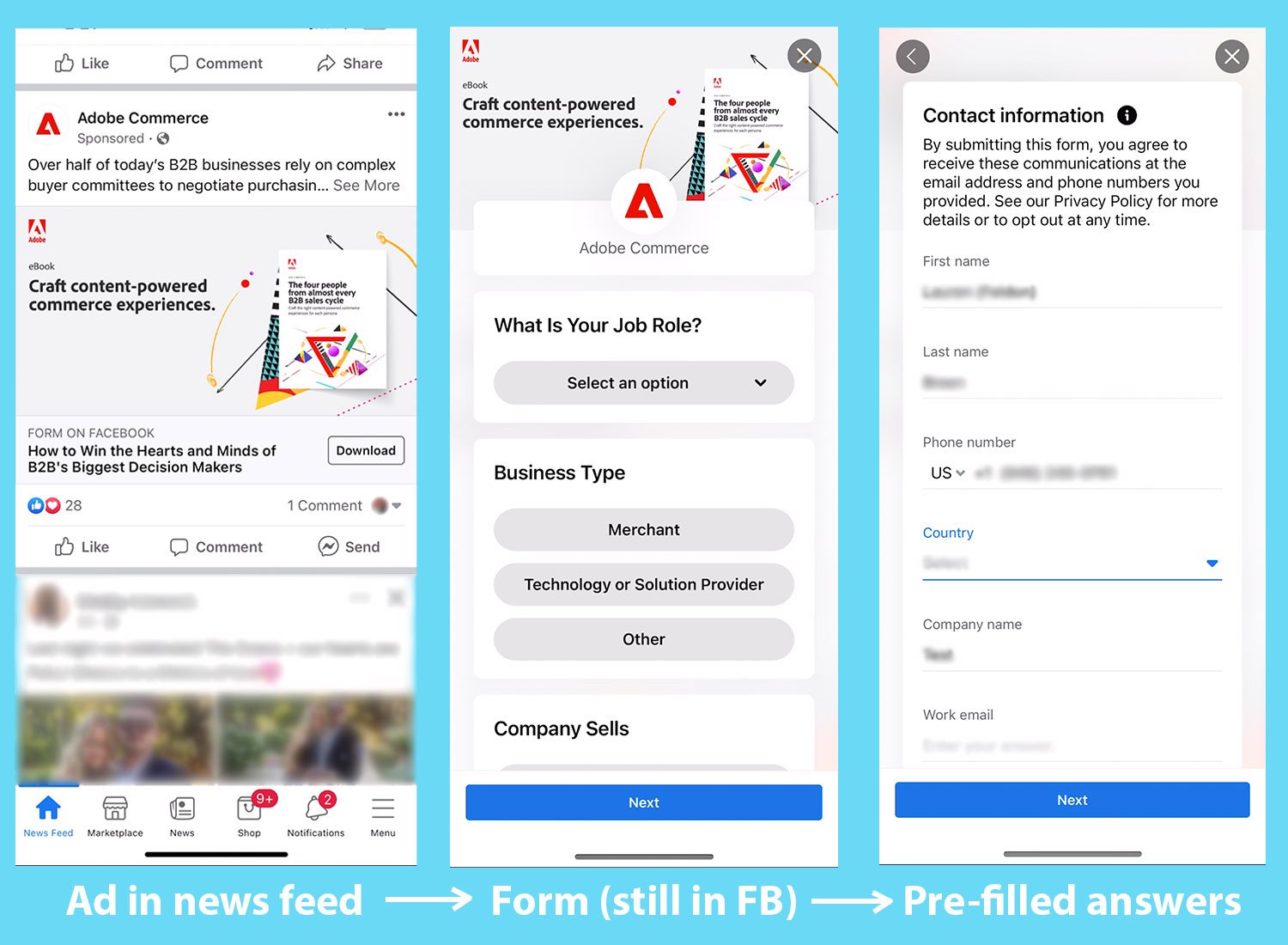 Facebook Lead Ad Forms Integration