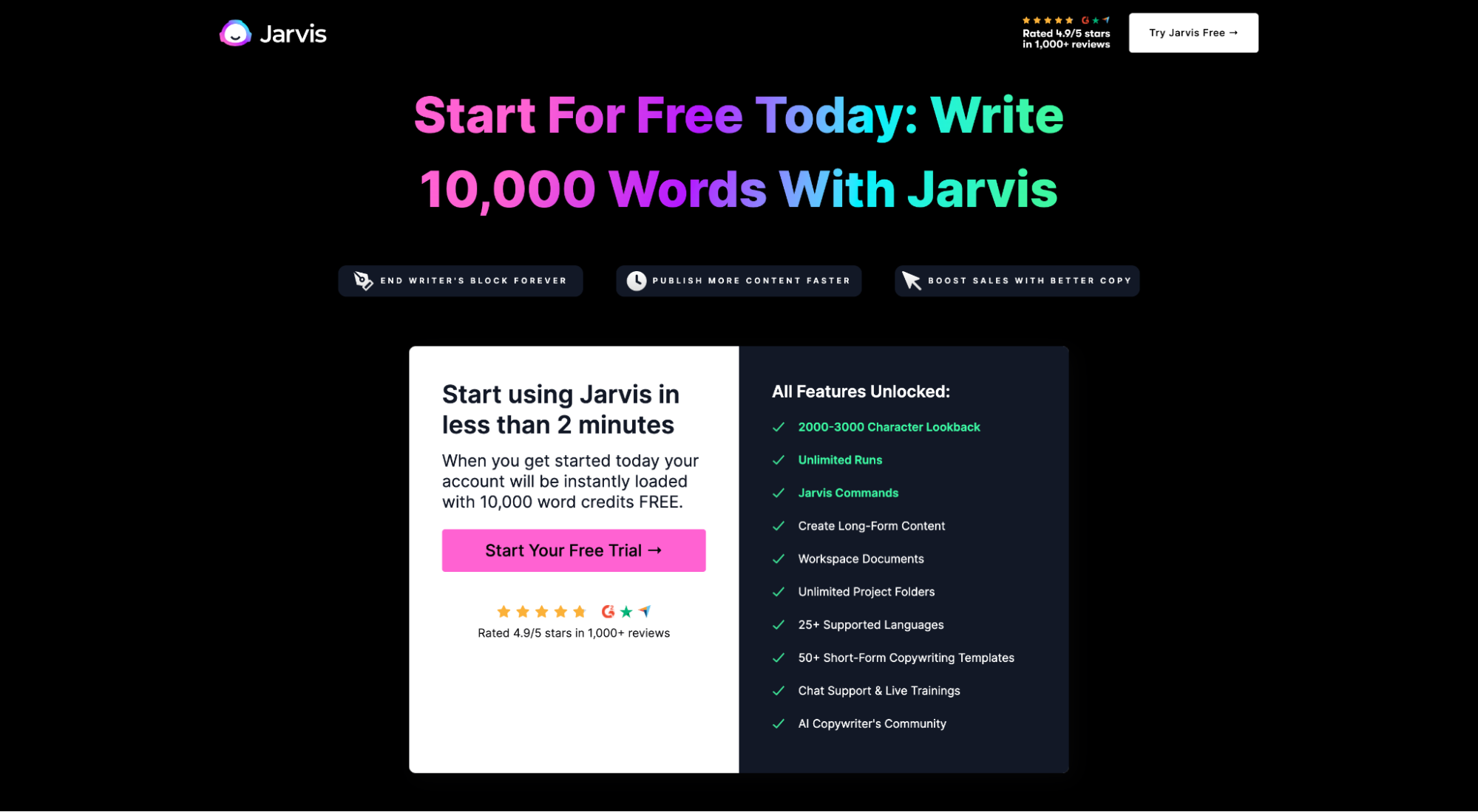 Jarvis offer
