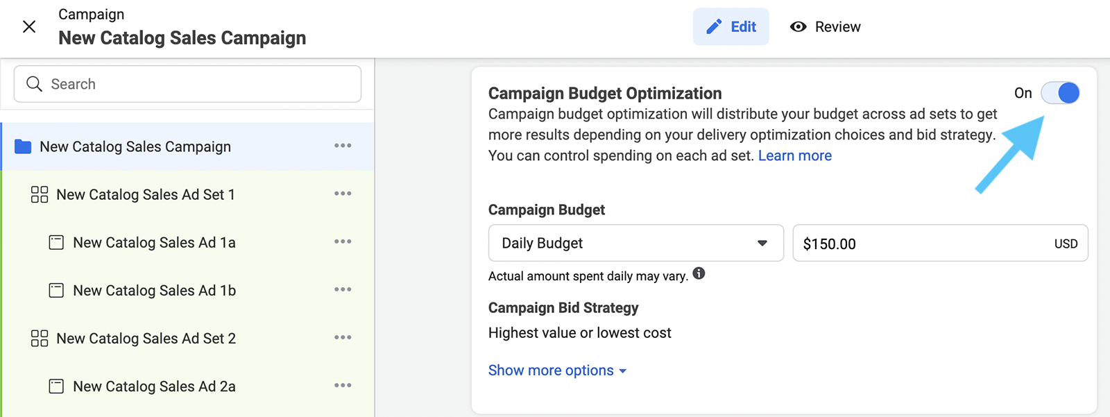 Facebook Ads campaign budget optimization
