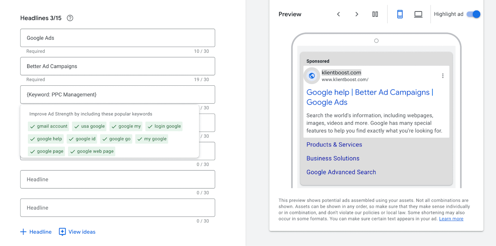 Pay close attention to how you're formatting your DKI so that it shows up correctly